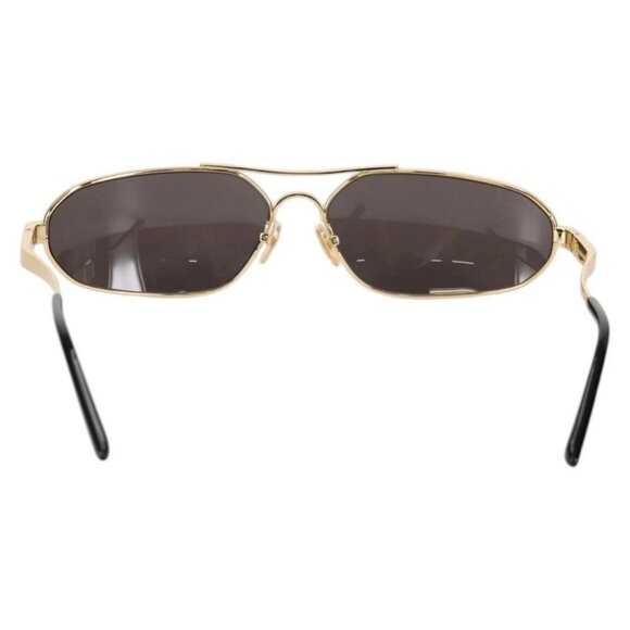 BALENCIAGA Sunglasses plastic Gold Auth am9066M main image 15